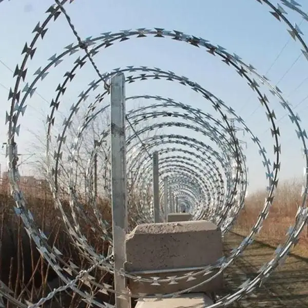 蛇腹型刀片刺网