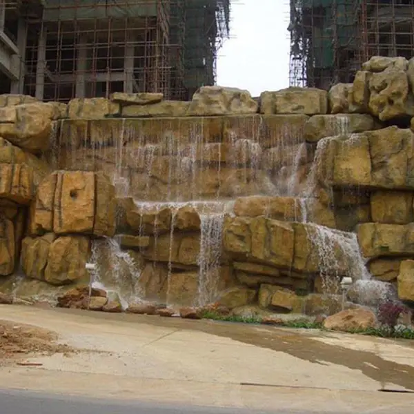 假山园林铁丝网